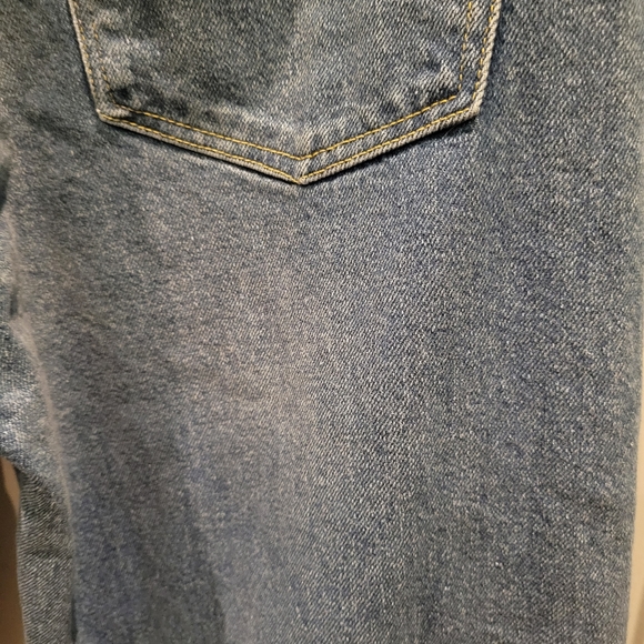 H&M RECYCLED DENIM 90'S BAGGY HIGH RISE JEANS NWT - Picture 8 of 10